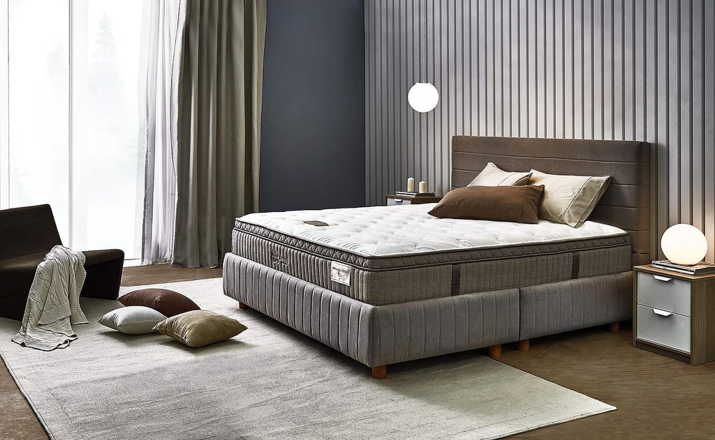 Lotus - Sorento 6ft x 6.5ft - Pocket Spring Mattress - Medium Firm - 12&quot;