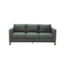 Rocco Sofa-Wood Leg/Dark Grey Fabric 3s