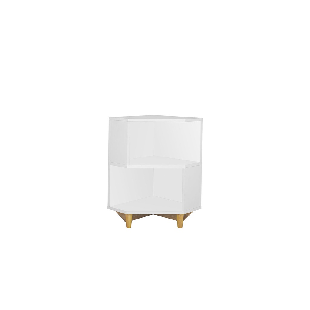 KC-Play Cornen-A/Corner Shelf Cabinet C40 - White