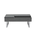 Arcada Coffee Table - Black Wood