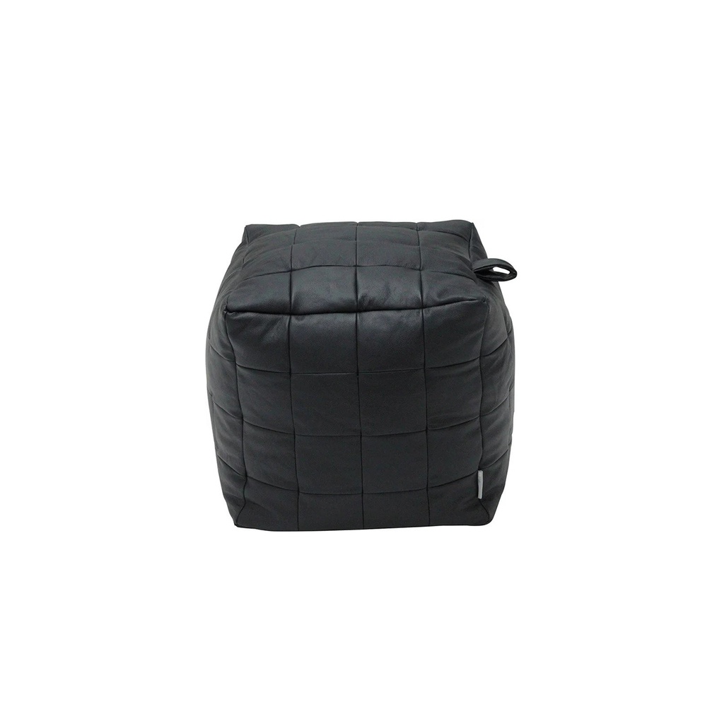 Kuma Stool - Leather Black