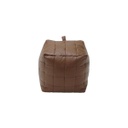 Kuma Stool - Leather Brown