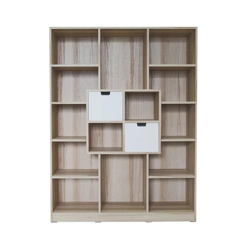 KC-Play Longtitude - Shelf Storage CT120 - Lindberg Oak/White