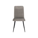 Yobi Chair - Black Leg/Brown Velvet
