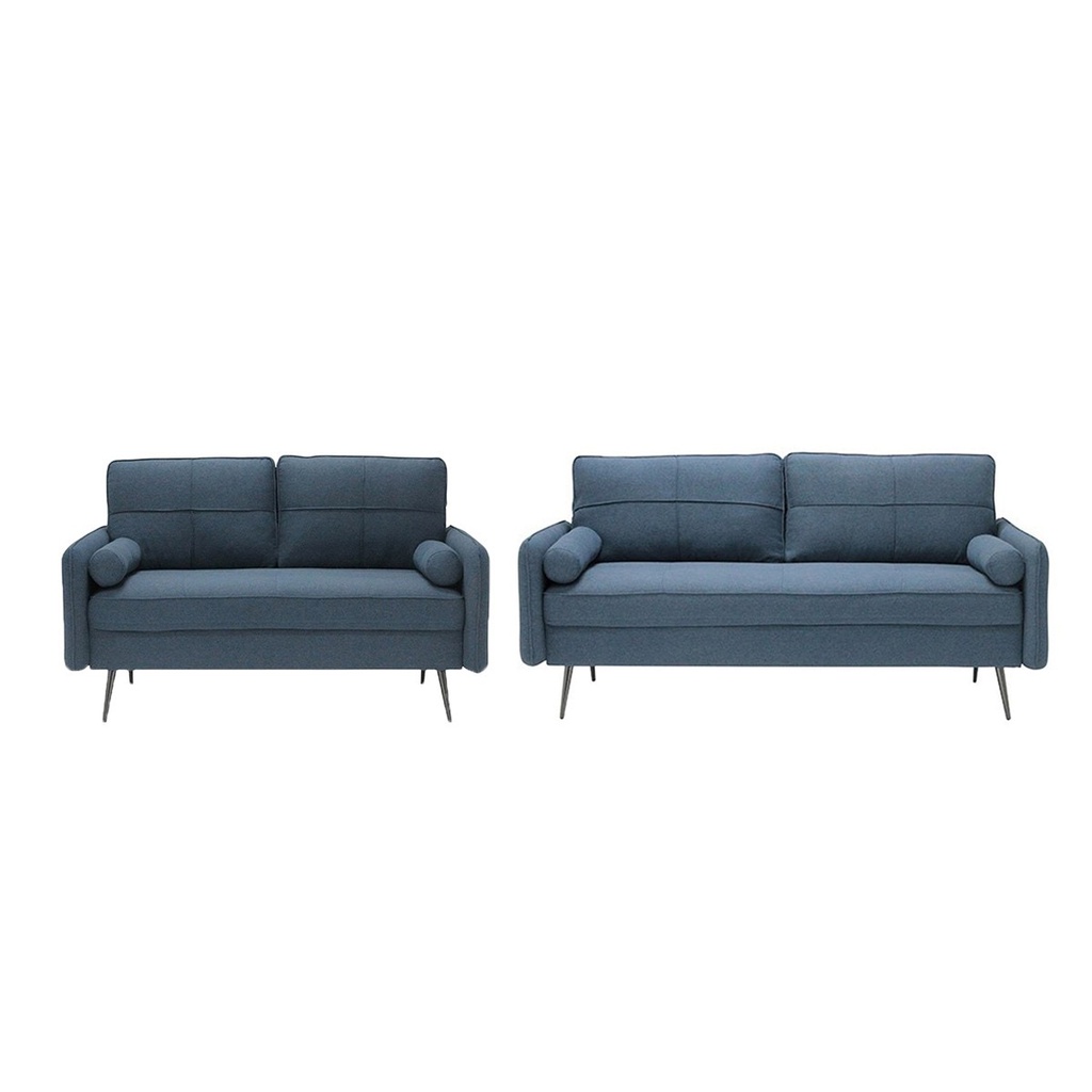 Flavour Sofa Set 3+2 Seater - Chromium Blue