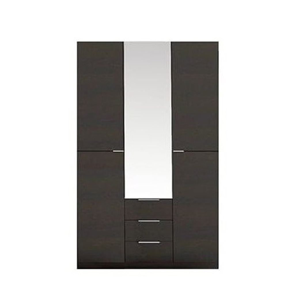 Metrio Wardrobe 139cm Wide - Espresso