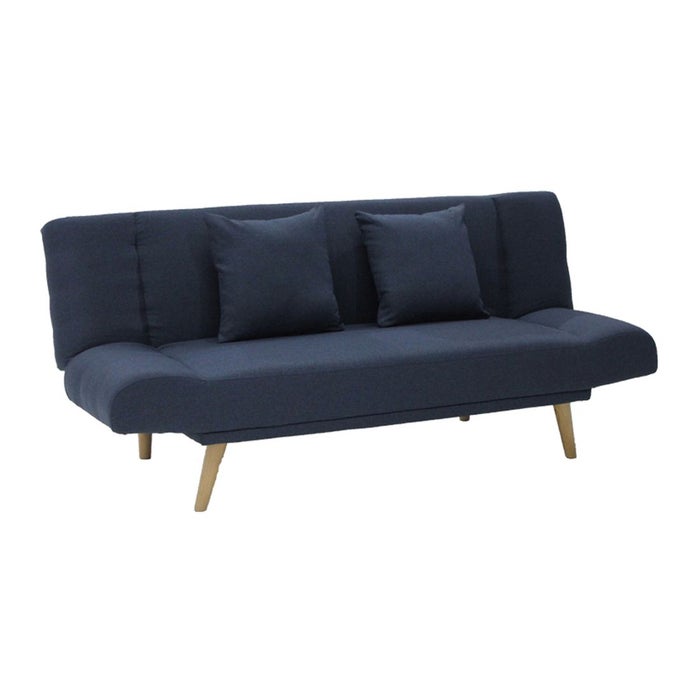 Manner Sofa Bed-Wood Leg / Blue