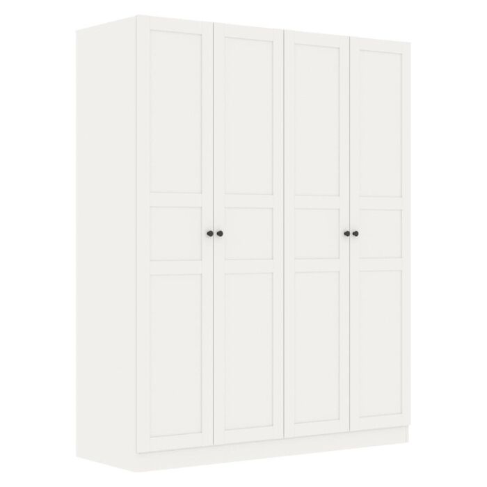 Moneta Wardrobe 160cm - White