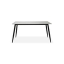 Marter-A150 Dining Table Black/Grey Stone