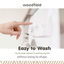 Woodfield - Warrant Topper 5ft x 6.5ft - Dark Brown - Thickness 3"