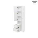 Mira Dressing Table DT60-Stand/Snow White