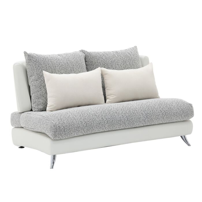 Jelly Sofa Mini 2 Seater-Black/White
