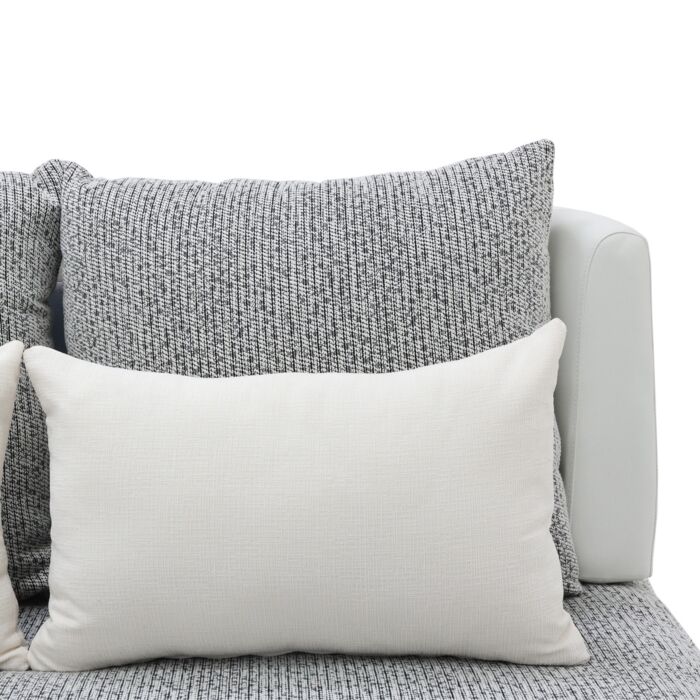 Jelly Sofa Mini 2 Seater-Black/White