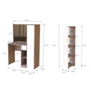 Philana Dressing Table DT100/Solid Oak/White