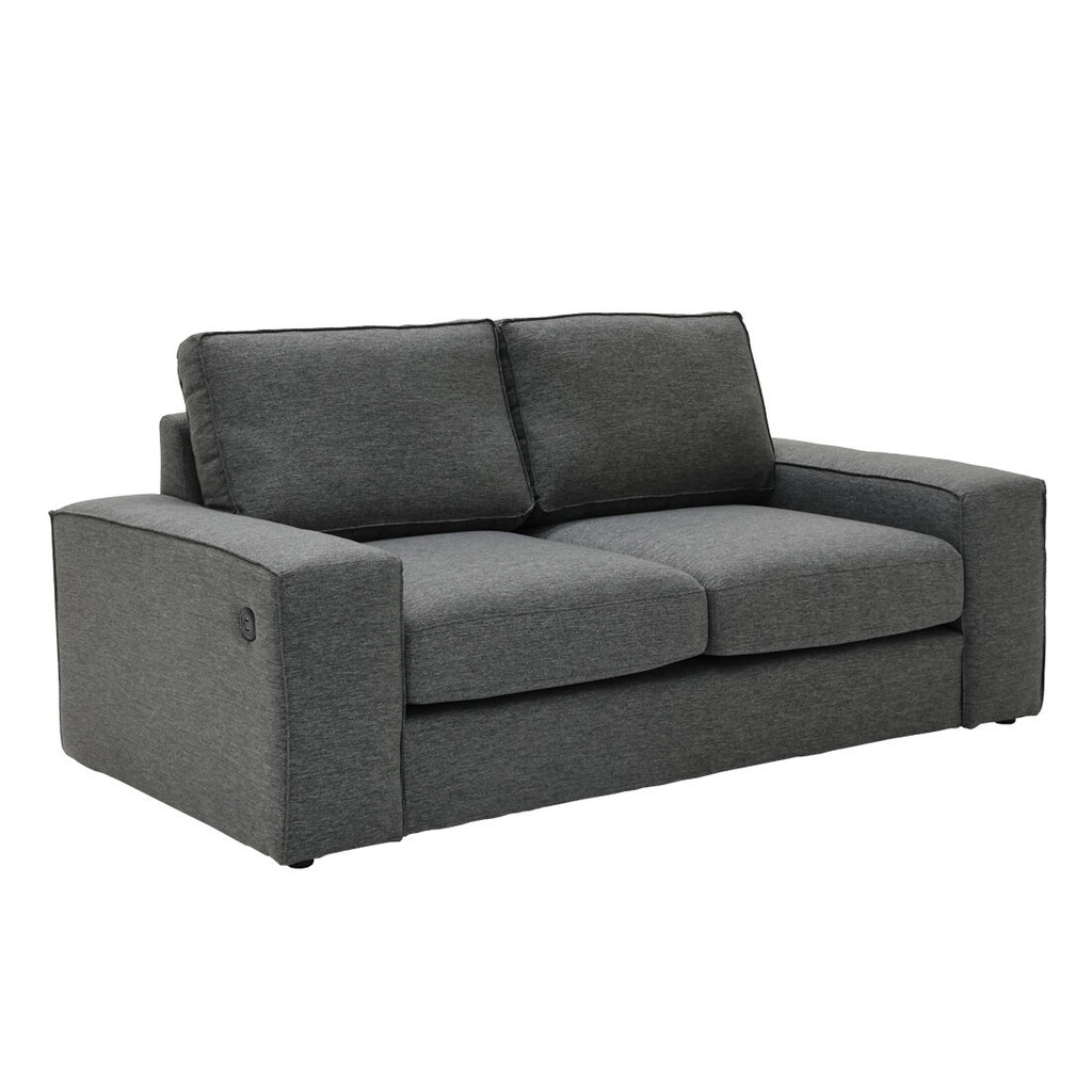 Restly Sofa 2Seater Plastic Leg/Dark Grey/LE