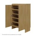 Tomo Shoe Cabinet SH80/DE02/Cashew Oak