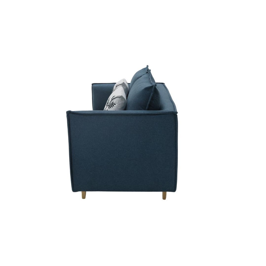 Raemon Sofa 2 Seater/Dark Blue MJ/White Printed Pattern