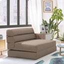Ruffy Sofa Bed-Light Brown