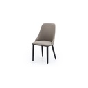 Healty-B Dining Chair - SL Gray/Black Leg