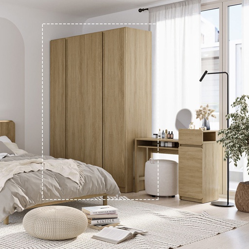 [19240775] Skift Wardrobe WO160-Nyhavn Oak