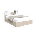 Hollyn Bed 5ft-Ivory/Linen White