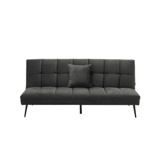 [19209802] Cirino Sofa Bed - Dark Grey Velvet